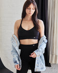 Open Back Sports Bra