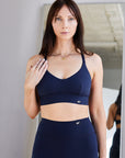 Open Back Sports Bra